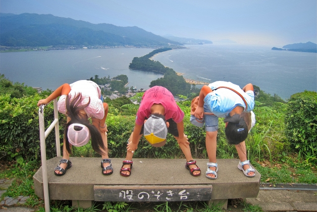 股のぞき