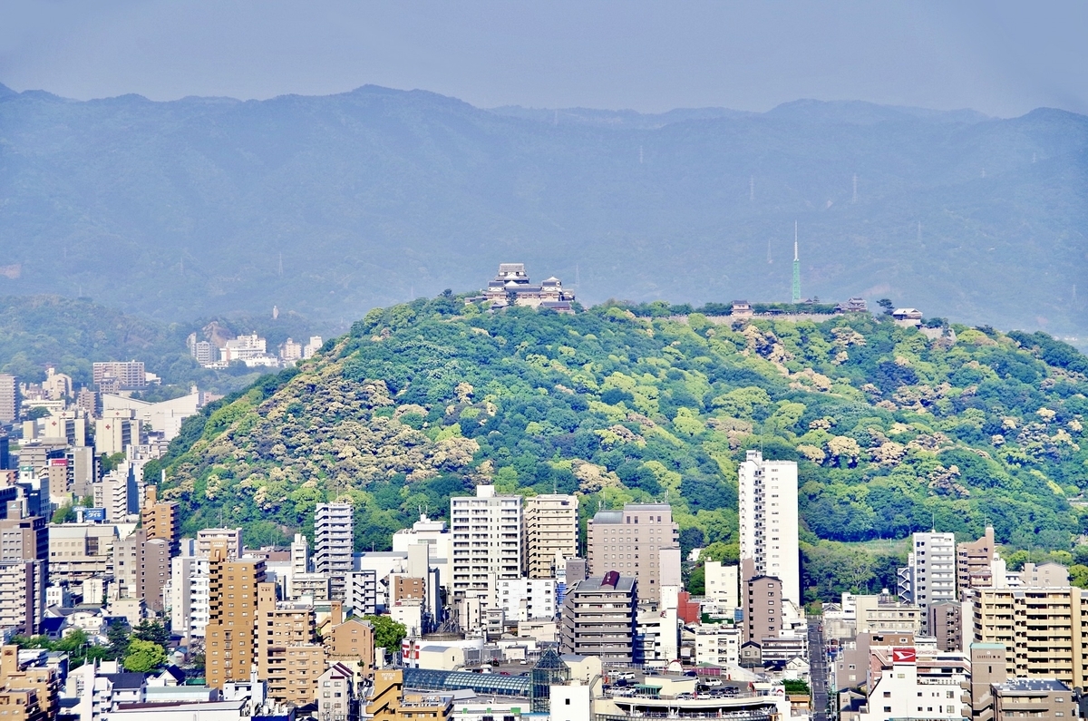松山市と松山城