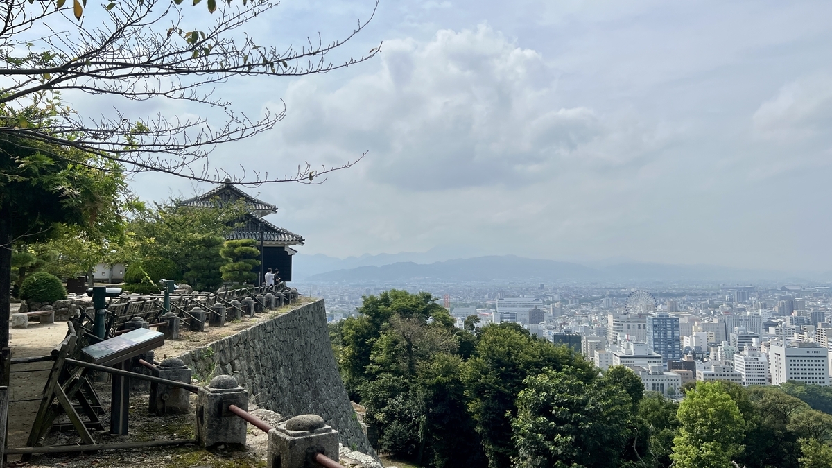 本丸広場からの眺望