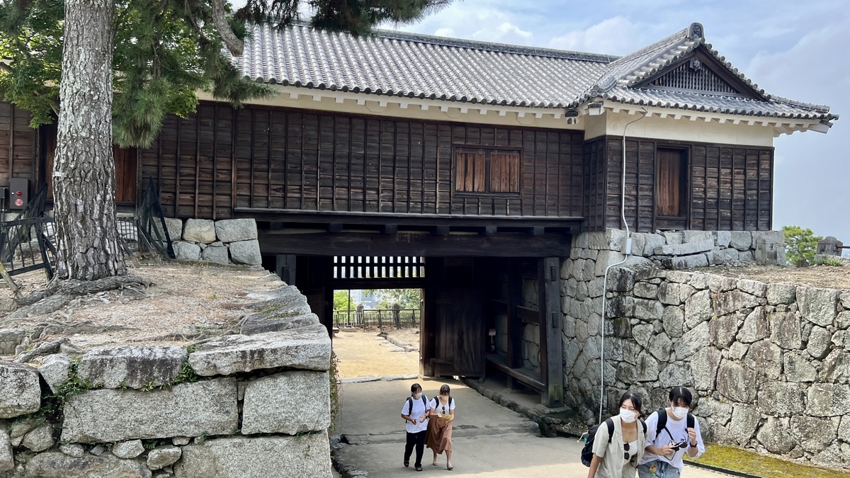 筒井門（裏側）