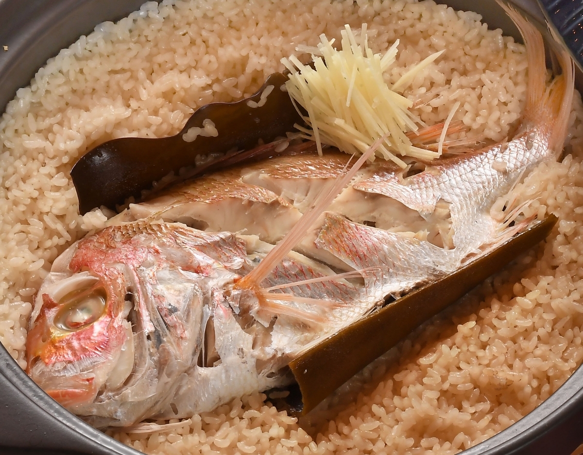 松山鯛めし