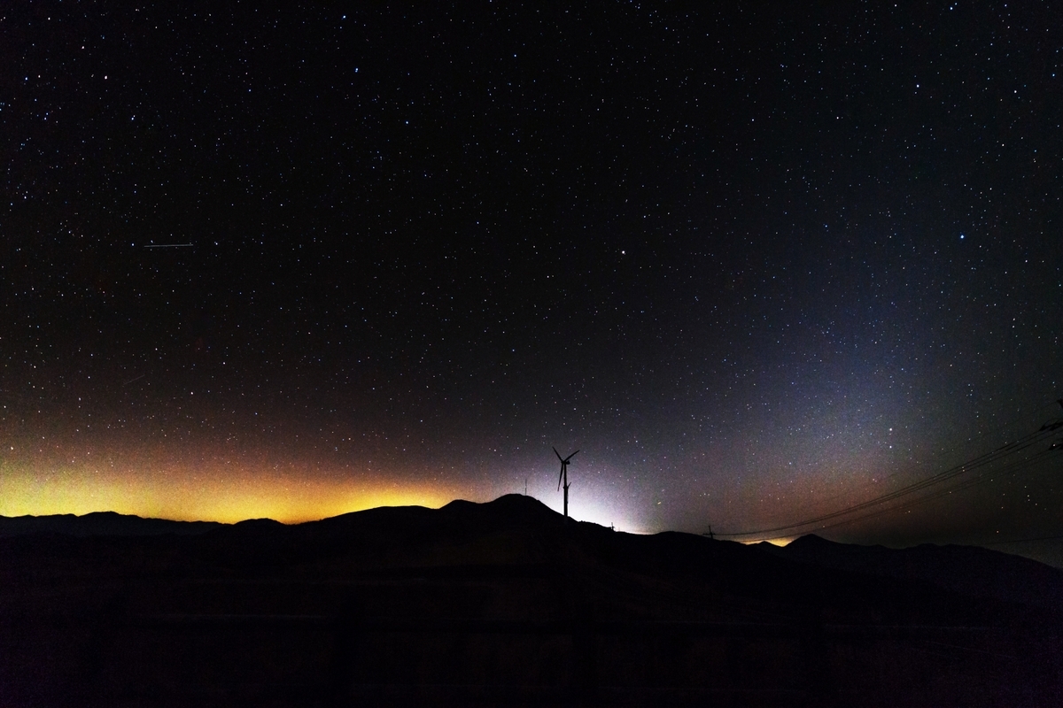 満天の星空