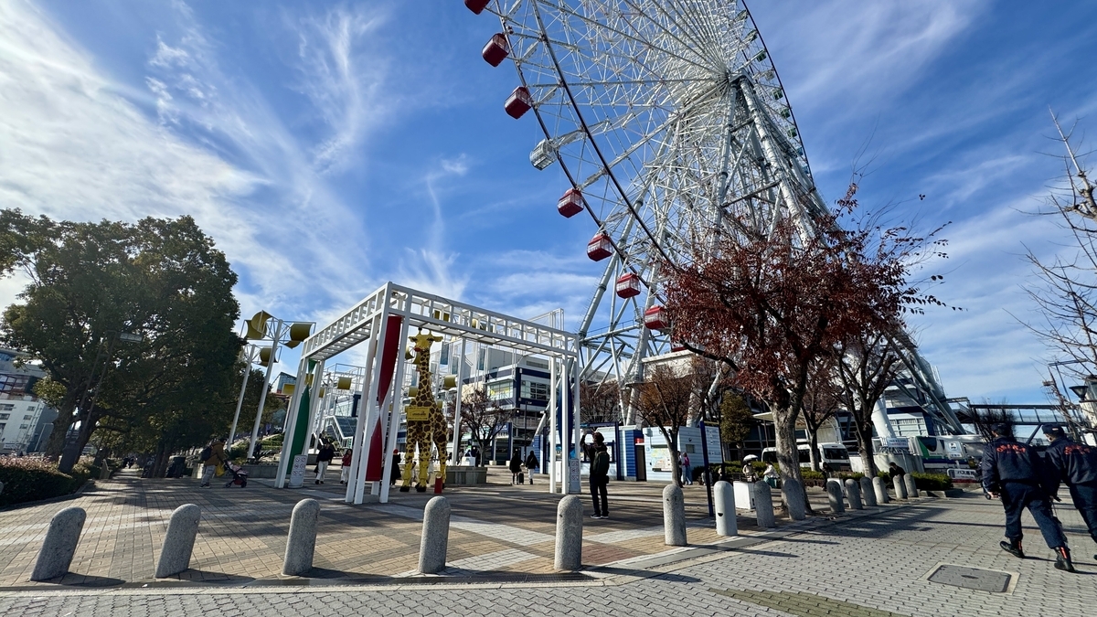天保山マーケットプレイスの入り口
