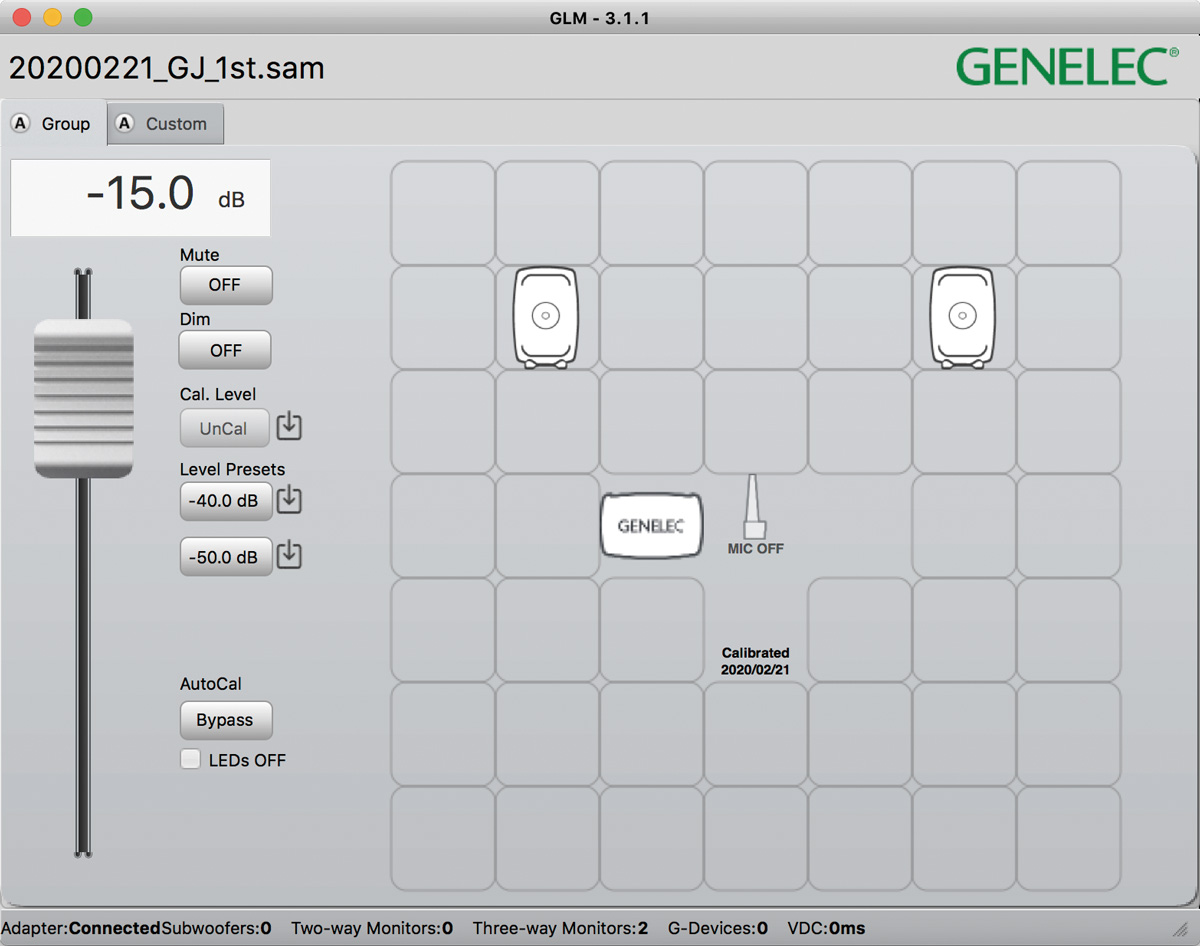 GENELEC GLM Studio〜正確なモニタリングをぐっと身近にするDSP