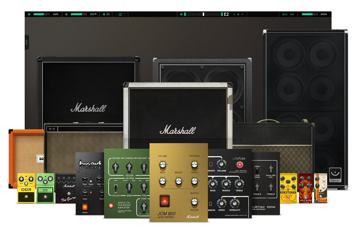 museeXA804アンプ （SOFTUBE Amp Room」レビュー：ギター