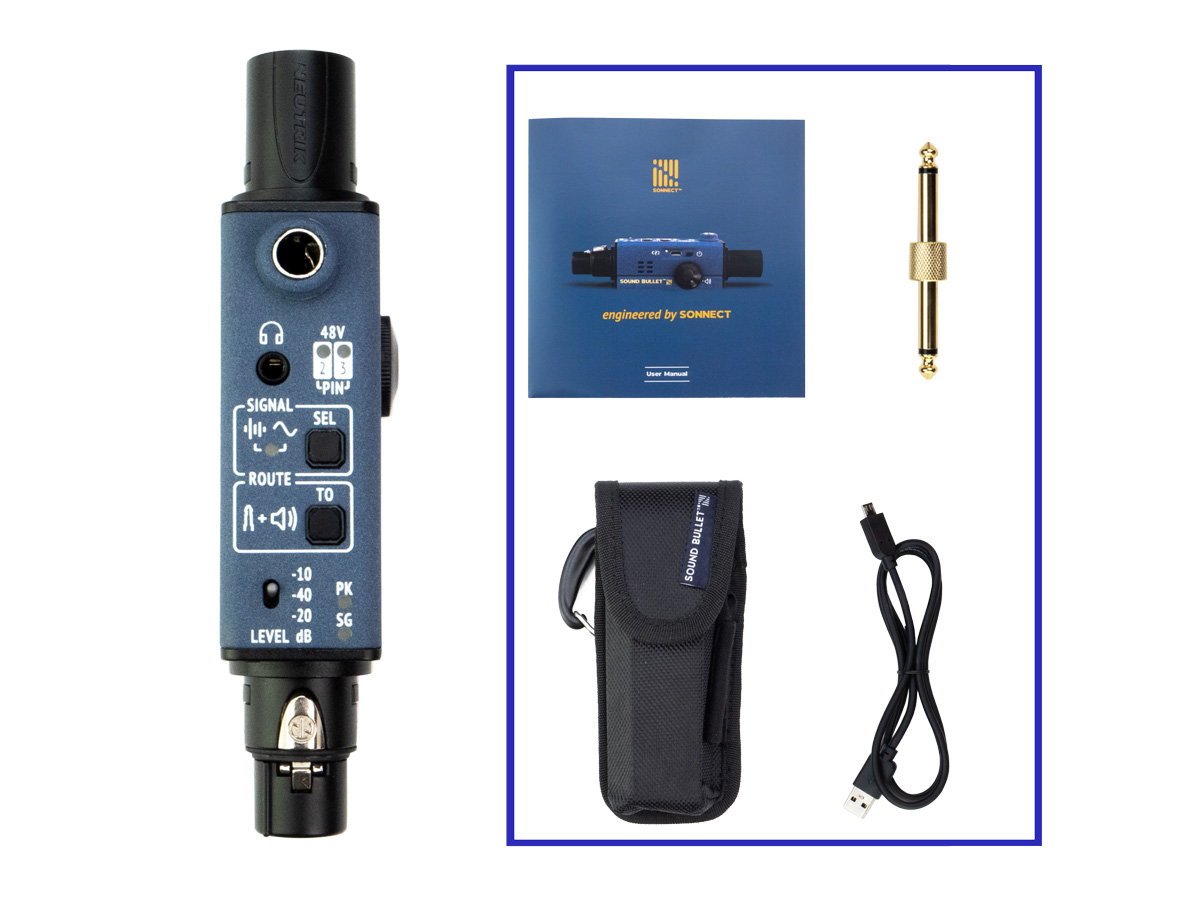 ポータブルなオーディオ・テスター、SONNECT AUDIO Sound Bulletが登場 