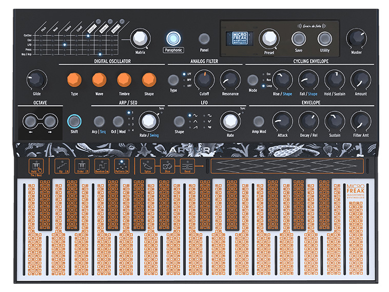 ARTURIA MicroFreakにボコーダー付きホワイト・モデルが登場。国内100