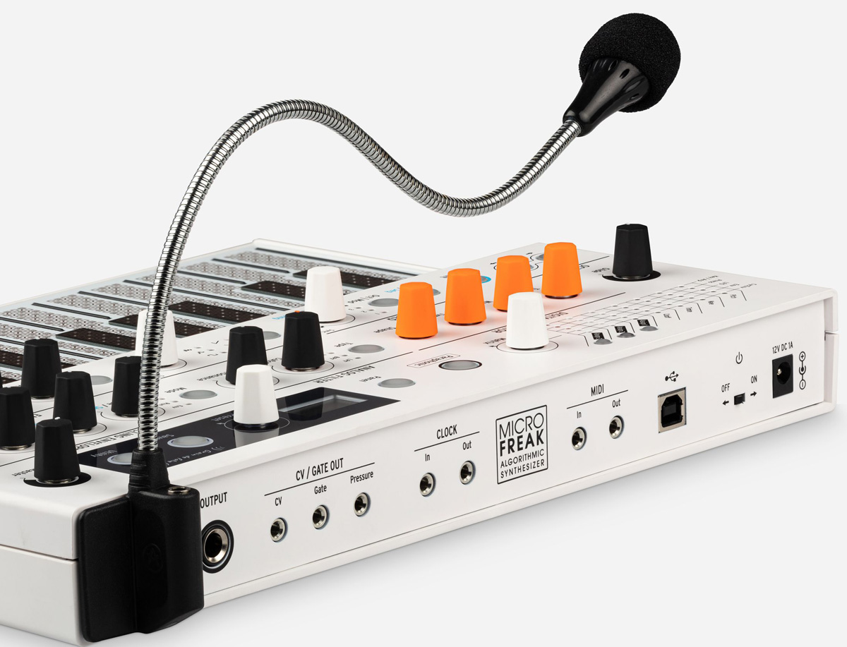 ARTURIA MicroFreakにボコーダー付きホワイト・モデルが登場 ARTURIA MicroFreakにボコーダー付きホワイト・モデルが登場