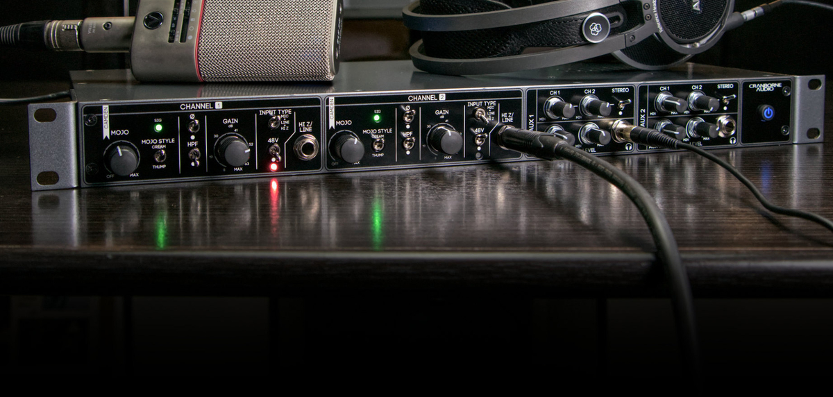 CRANBORNE AUDIO、1Uラック・タイプの2chプリアンプCamden EC2
