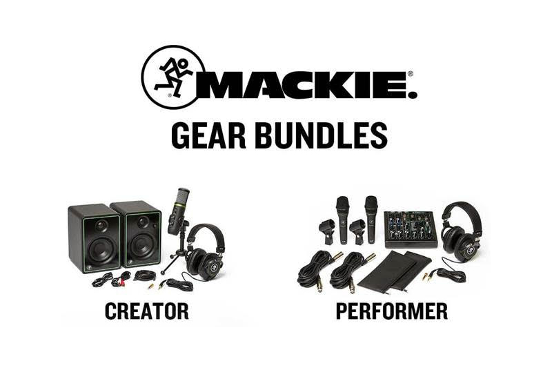 新品 MACKIE USBマイク モニタースピーカーCreator Bundle Mackie