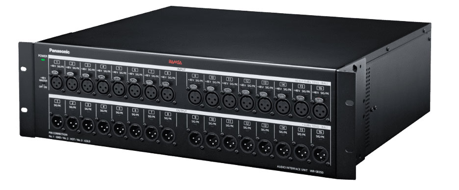 RAMSAからDante対応の96kHz動作デジタル・ミキサー、WR-DX350が