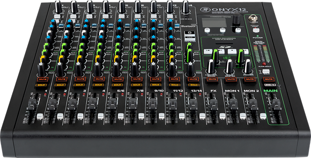 MACKIE.からUSBオーディオI/Oを搭載したアナログ・ミキサーNew Onyx