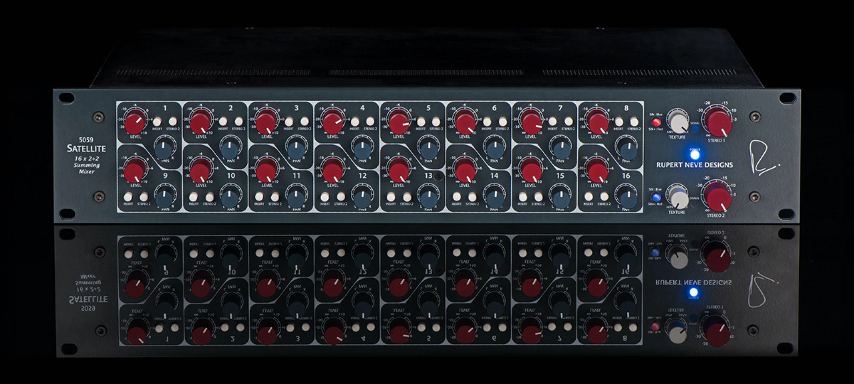 RUPERT NEVE DESIGNS 5059 SatelliteがShelfordカラーに一新され受注
