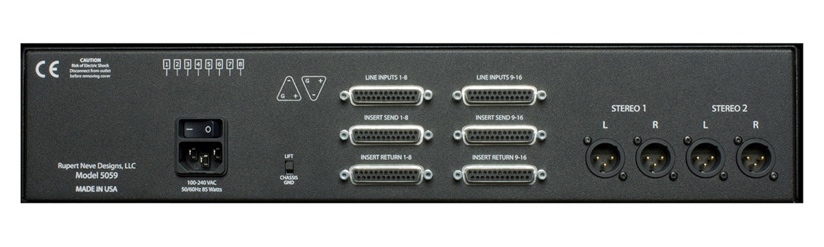RUPERT NEVE DESIGNS 5059 SatelliteがShelfordカラーに一新され