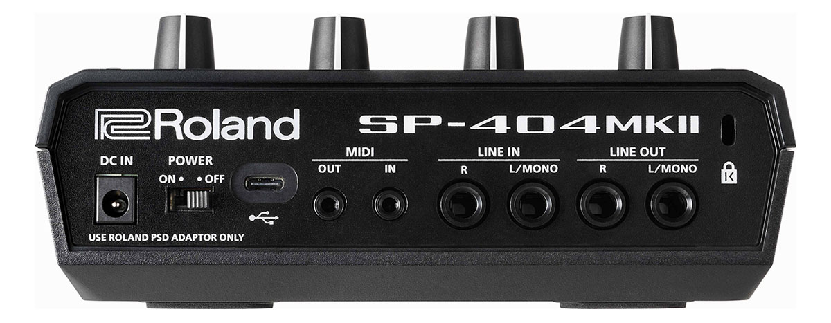 ロングセラーのROLANDサンプラー・シリーズ最新機＝SP-404MKIIが登場