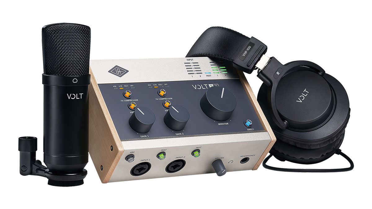 動画】UNIVERSAL AUDIO Voltでアコースティック・ギター＆ボーカルを