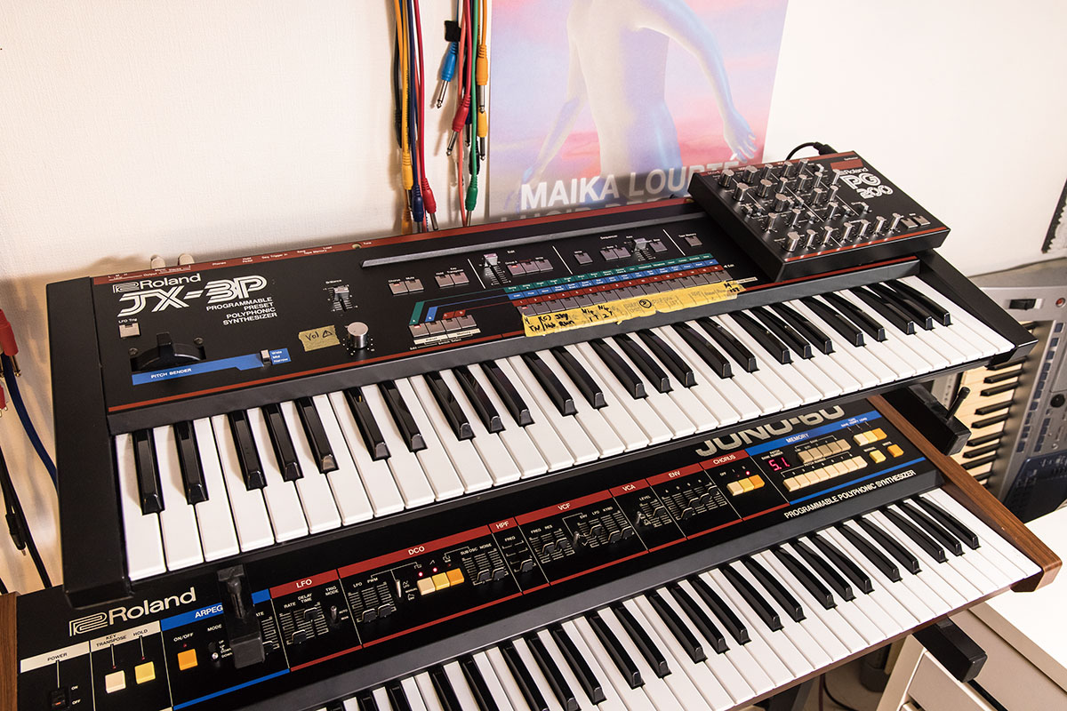 Maika Loubté（マイカ・ルブテ）× ROLAND JX-3P 〜レンジがすごく広い