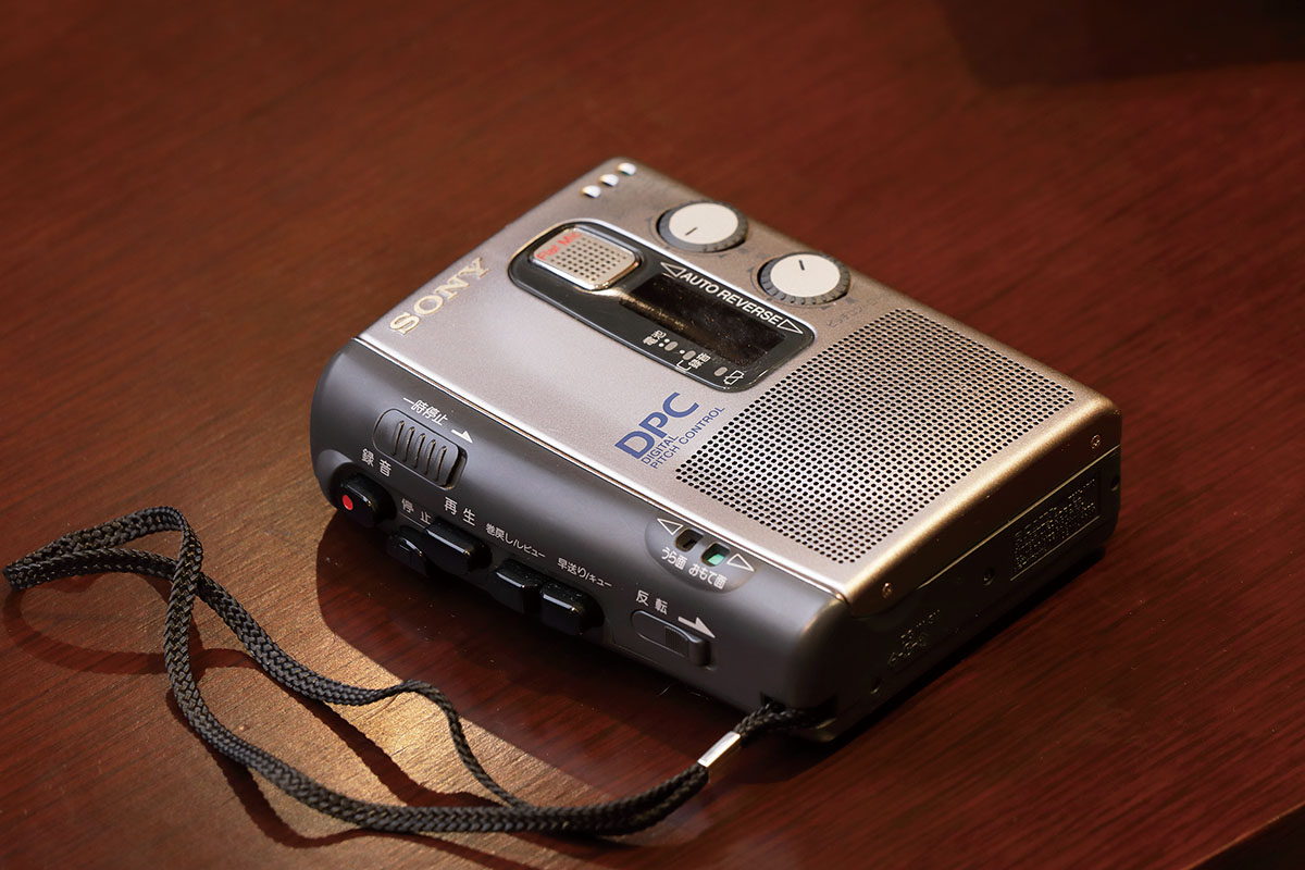 KREVA「LOOP END / LOOP START」に使用されたカセット・テープ・レコーダーSONY TCM-AP10