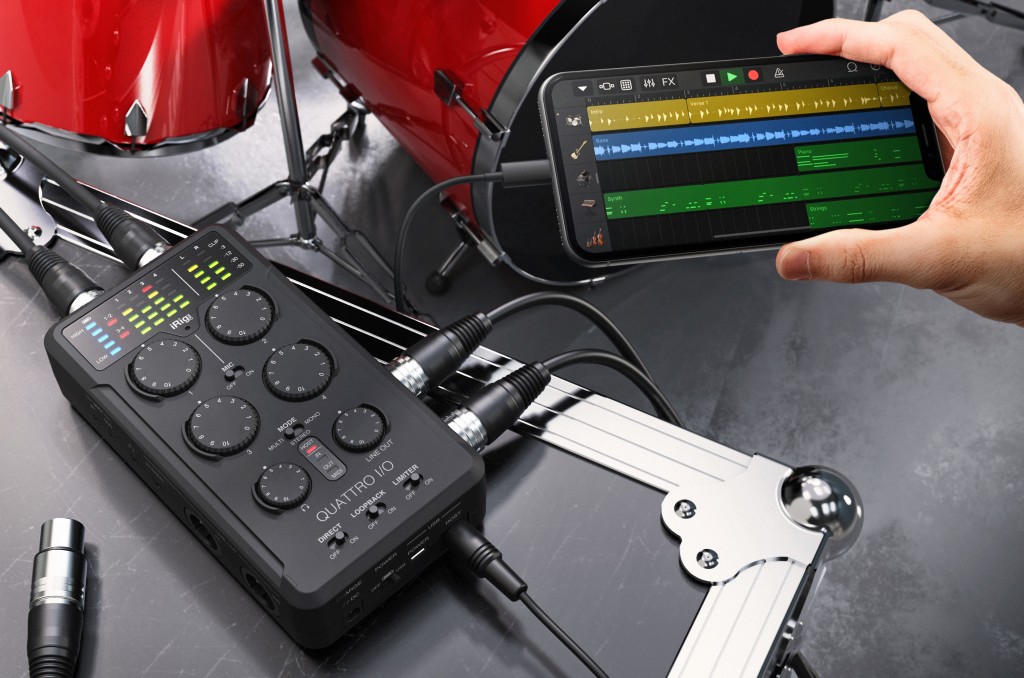 IK MULTIMEDIA、4マイクプリのインターフェースiRig Pro