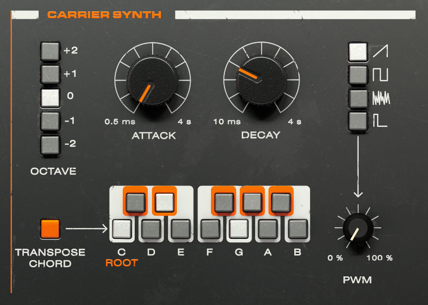 SOFTUBE Vocoder レビュー：コード・トランスポーズ機能を持つ6ボイス