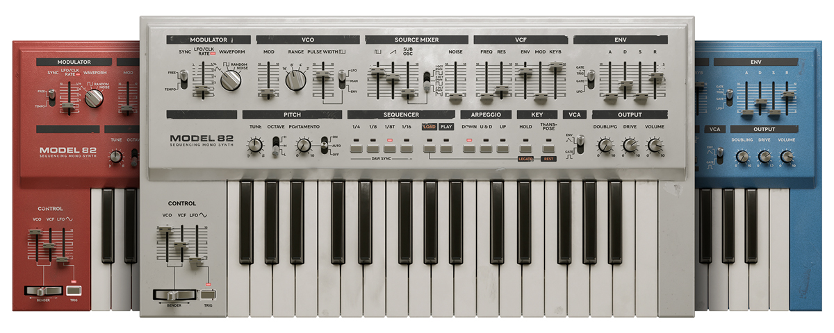 SOFTUBE Model 82 Sequencing Mono Synth 〜シーケンサー＆アルペ