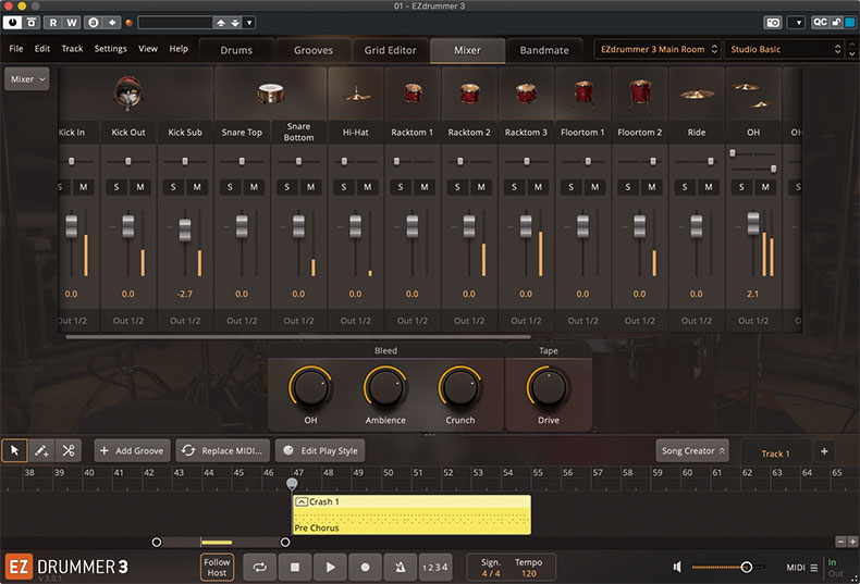 TOONTRACK EZ Drummer 3 レビュー：少ない手順でイメージ通りの