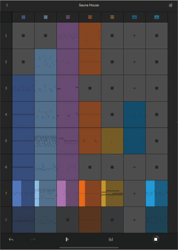 画面① iPadでの縦表示。横表示も可能だ