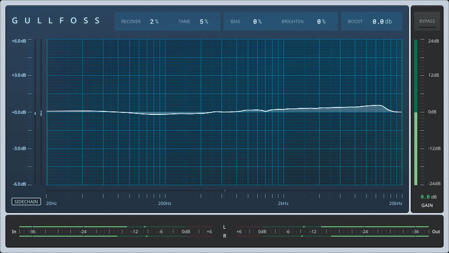 リアルタイムにサウンドの明瞭度やバランスをコントロールすることができるEQプラグイン、SOUNDTHEORY Gullfoss