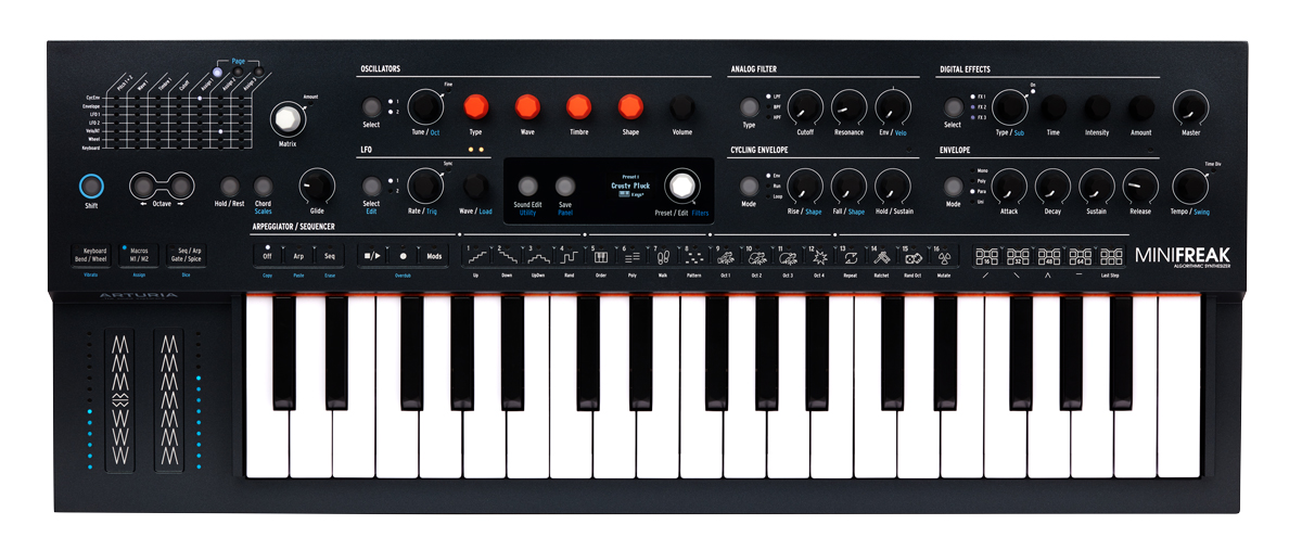ARTURIA MiniFreak 〜実験的な音作りが可能な6音ポリフォニック
