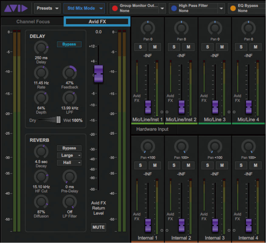 AVID Mbox Studio レビュー：専用ソフトで詳細な入出力設定も