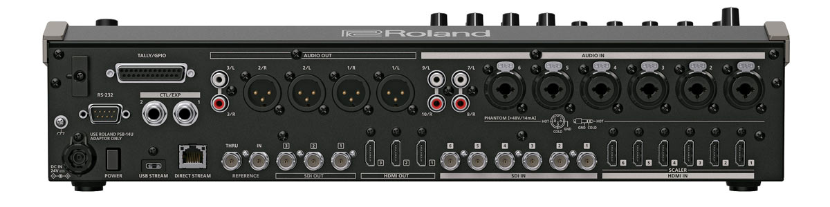 ROLAND VR-120HD 〜8系統の画面レイヤーで効果的な映像演出