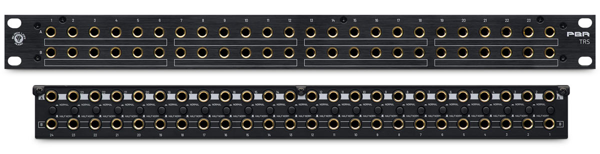 Black Lion Audio PBR TRS パッチベイ Black Lion Audio PBR TRS-BT Patchbay | Sweetwater