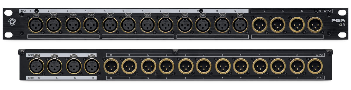 BLACK LION AUDIOから2種類のパッチベイPBR TRS／PBR XLRが