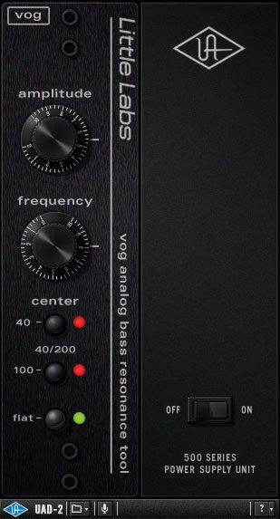 200Hz近辺を良い感じにブーストしてくれるUNIVERSAL AUDIO UAD-2 Little Labs