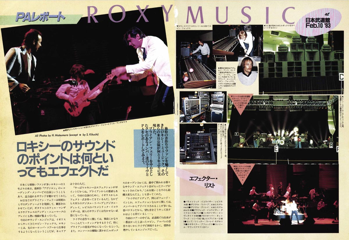 1983年の『サウンド＆レコーディング・マガジン』バックナンバー