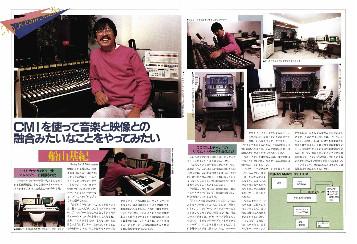 1983年の『サウンド＆レコーディング・マガジン』バックナンバー