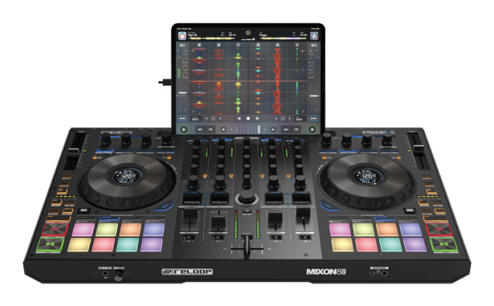 Reloop Mixon 8 Pro 4-Channel Professional Hybrid DJ