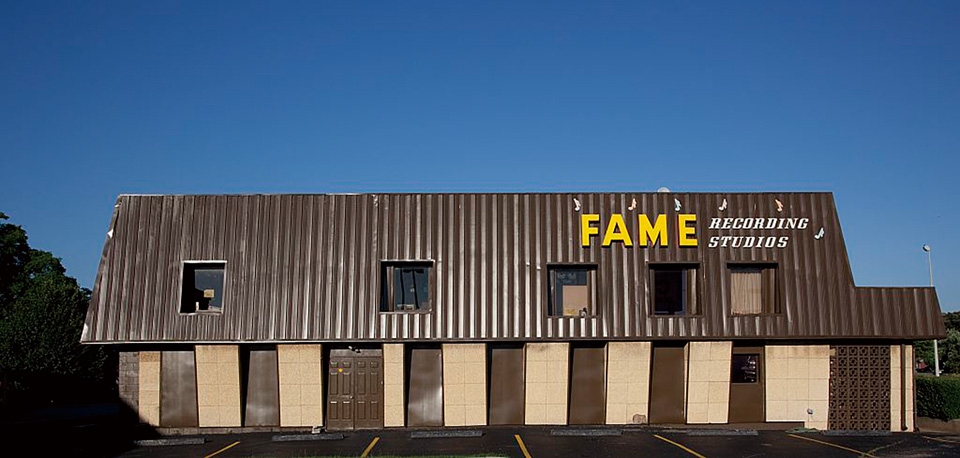 フェイム・スタジオ。“FAME”はFlorence Alabama Music Enterprisesの略で、現在も営業中