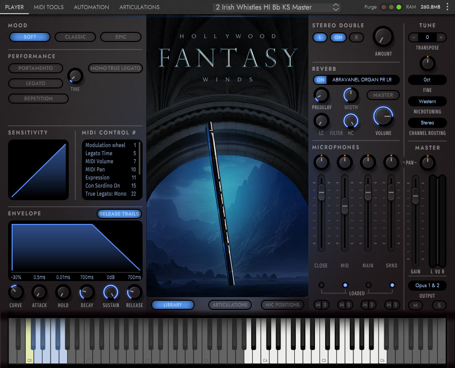 EASTWEST Hollywood Fantasy Winds レビュー：ケルト音楽に深く