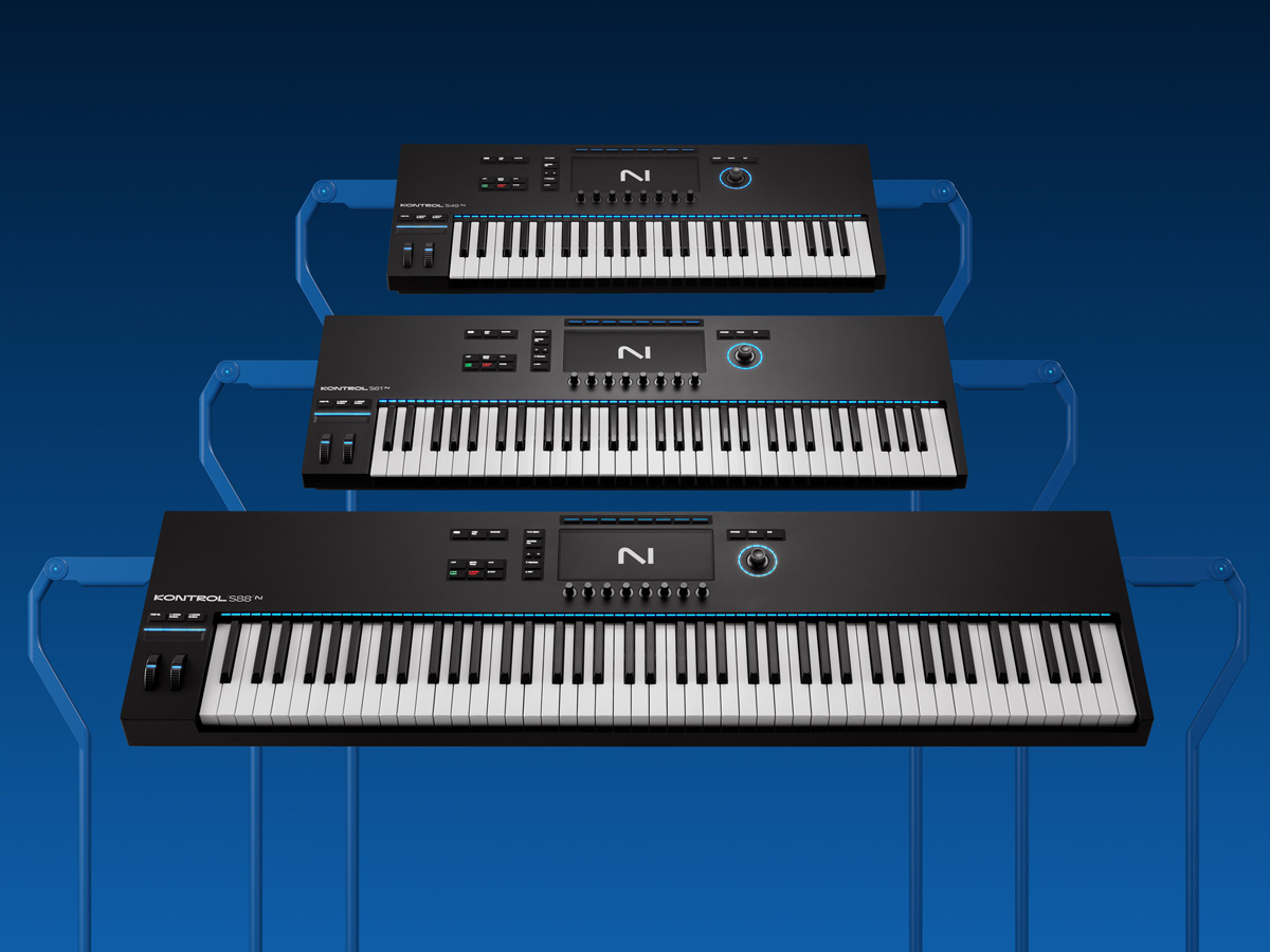 音楽制作スタジオの中枢となるNative Intruments Kontrol S MK3