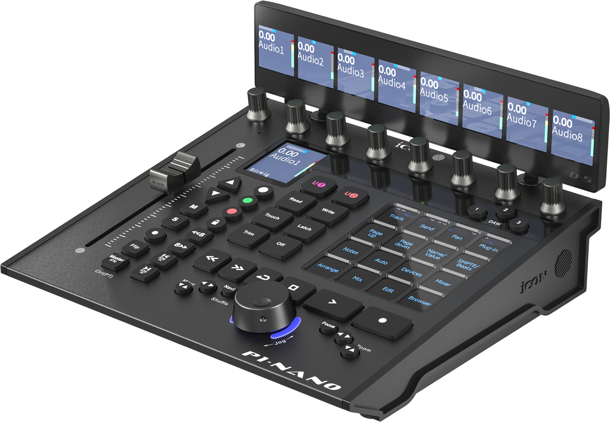 iCON P1-Nano 〜最大3種のDAWを操作できるコントロールサーフェス