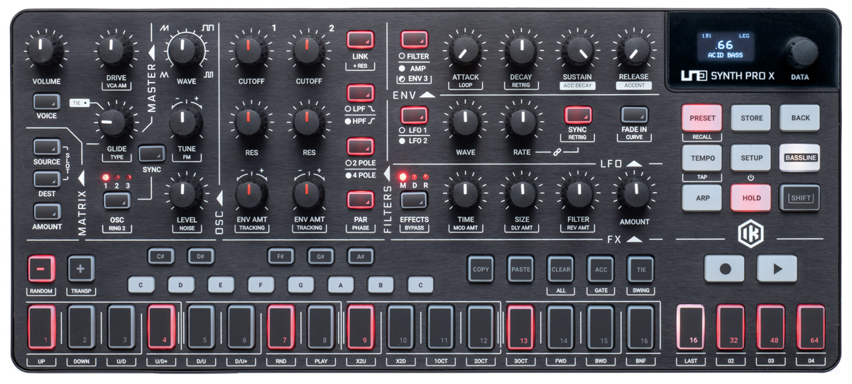 美品 追加音色あり IK MULTIMEDIA UNO SYNTH PRO X Amazon.com: IK Multimedia UNO Synth Pro X, Dual-Filter