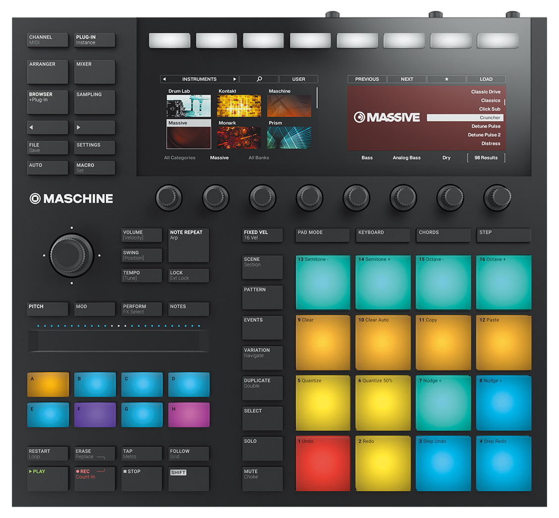 MASCHINE マシン サンプラー Native Instruments Maschine: Drum machine & sampler for beatmakers