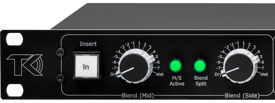 アウトボードと組み合わせてM/S＆パラレル処理を可能にするTK audio MS