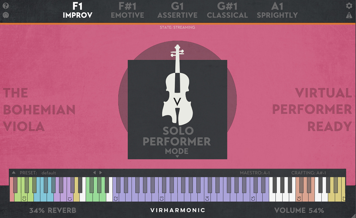 「VIRHARMONIC Bohemian Viola」リアルタイム入力で自然なビオラ演奏を容易に実現可能なソフト音源