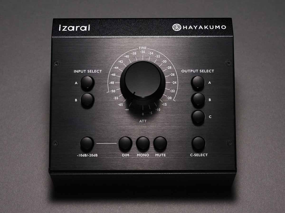 HAYAKUMO izarai 〜ロータリースイッチ採用のパッシブ・モニター