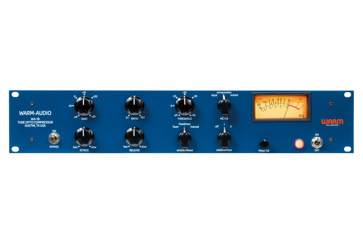 WARM AUDIO WA-1B レビュー：往年の名機にインスパイアを受けた2U