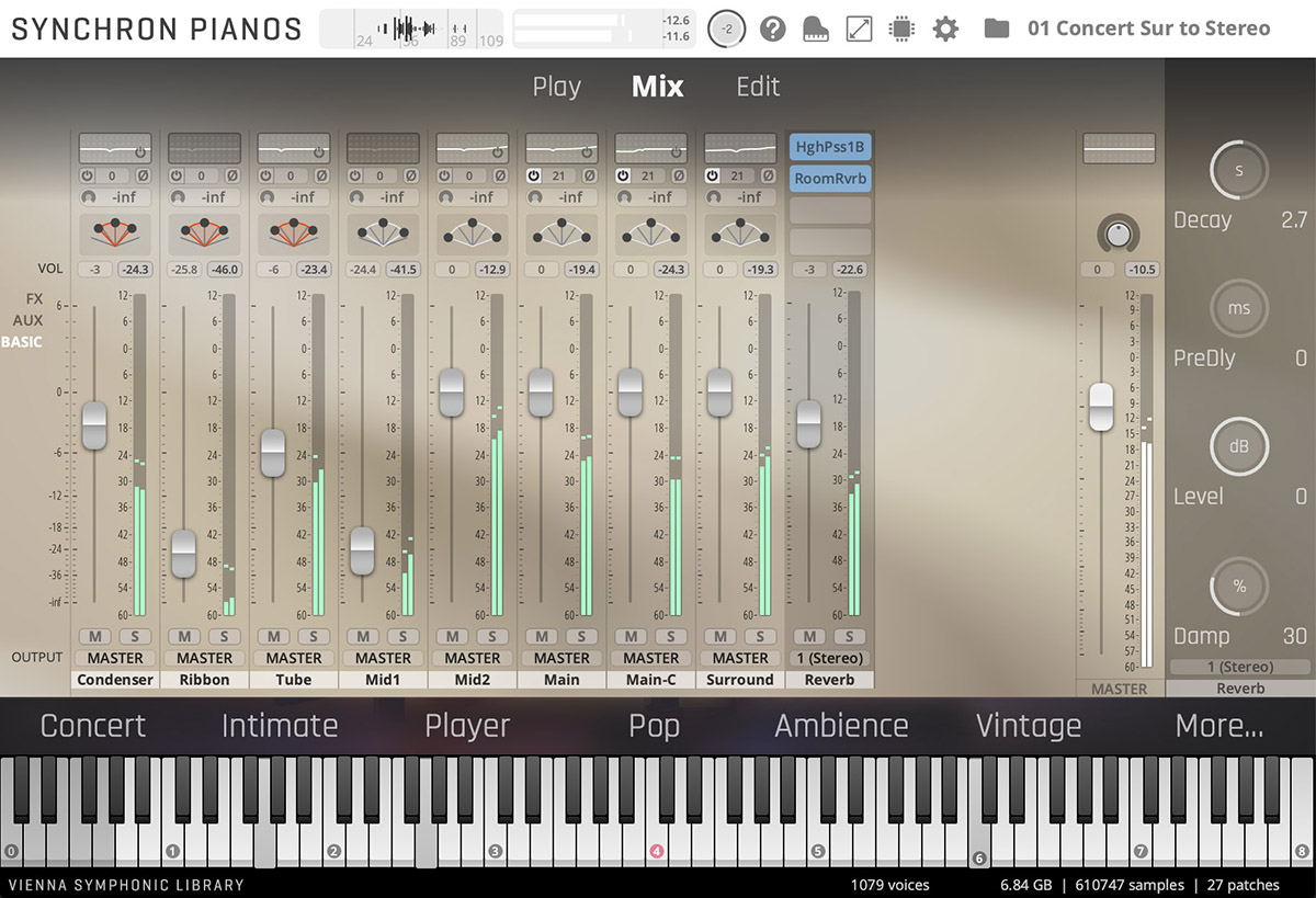 SYNCHRON FAZIOLI F212 〜VSLからイタリア製グランドピアノ音源第2弾が