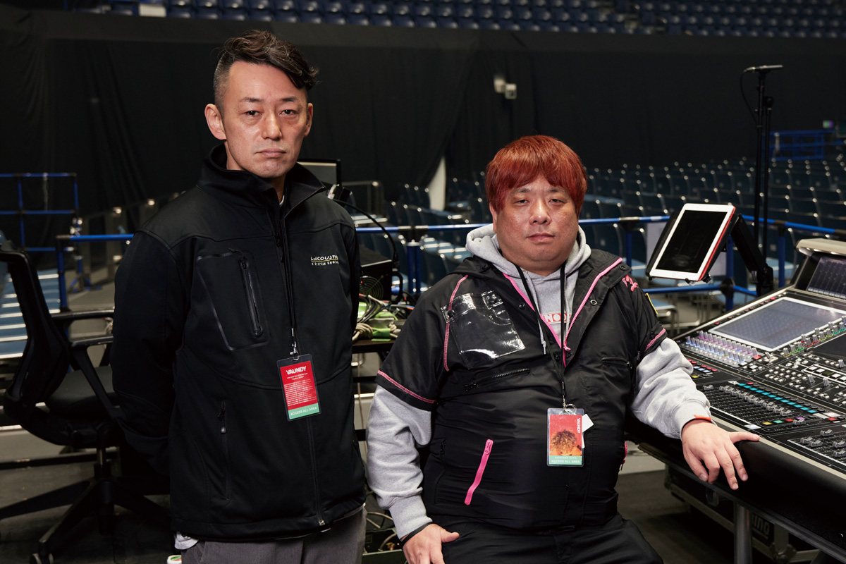 Vaundy one man live ARENA tour “replica ZERO”の音響システムを大