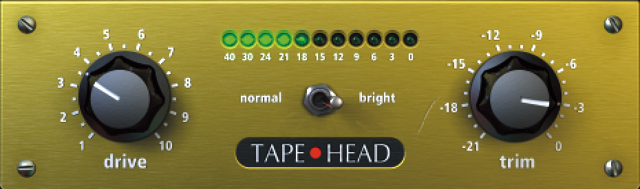 ⓲ギターフレーズにMassey Plugins TAPEHEAD saturatorでテープ感を付加